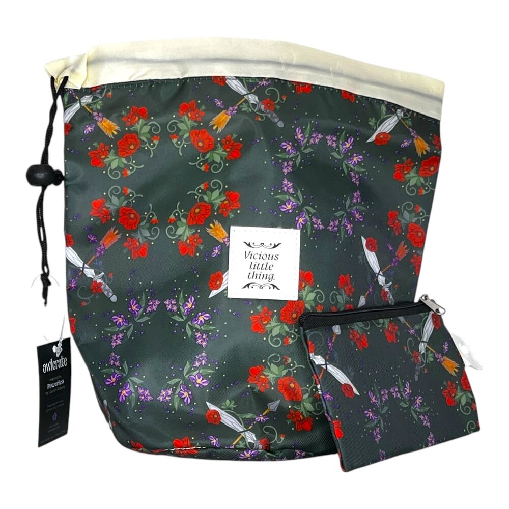OwlCrate Powerless Toiletry Bag - Lauren Roberts February 2025 YA Box Item